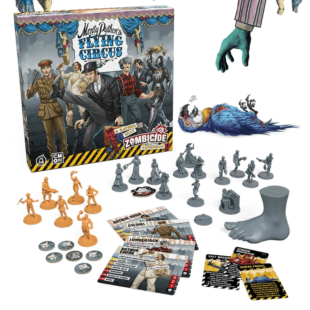 Zombicide Monty Python's Flying Circus 2nd Edition Expansion CMON Age 14+