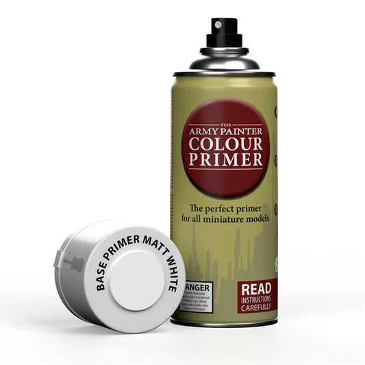 The Army Painter: Colour Spray Primer - Matt White 400ml CP3002