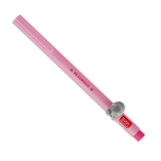 Legami Lovely Friends Gel Pen with Kitty Charm