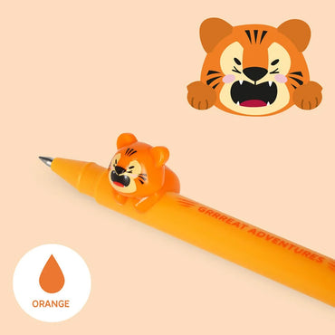 Legami Lovely Friends Gel Pen with Tiger Charm