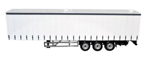 Cararama 027 Modern Trailer White OO Gauge
