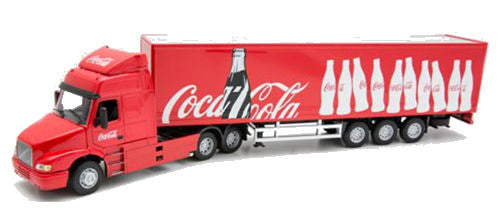 Cararama 043CC Volvo NH12 Refrigerated Coca Cola O Gauge