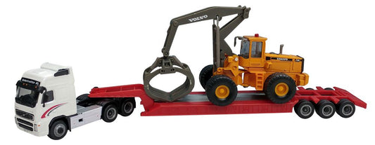 Cararama 185004 Volvo FH12 with L180C Wheel Loader HO