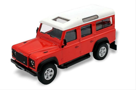 Cararama 453260 Land Rover Defender Red O Gauge