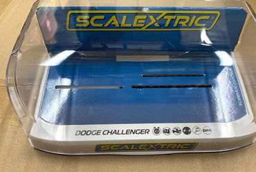 SCALEXTRIC Slot Car 5x Crystal Display Case - White Base