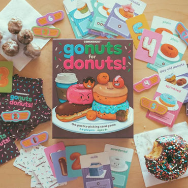 Go Nuts for Donuts! Family Card Game Gamewright Age 8+ 2-6 Players
