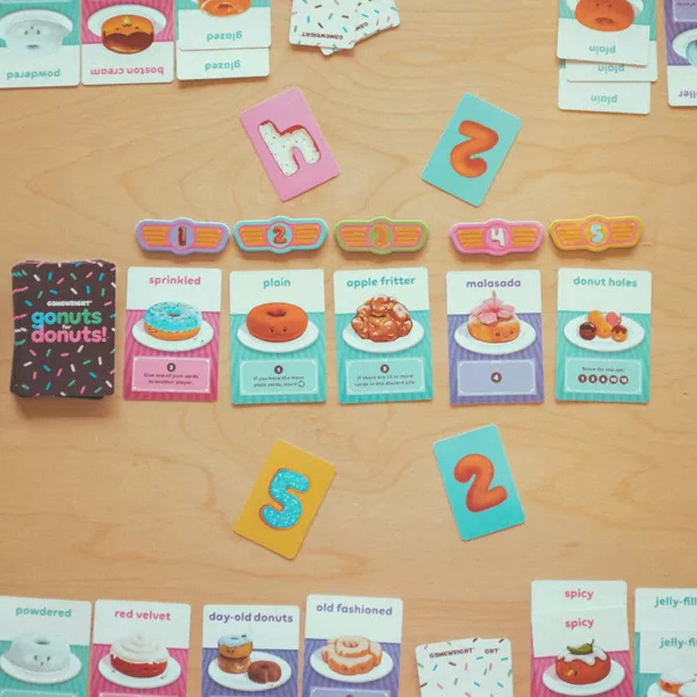 Go Nuts for Donuts! Family Card Game Gamewright Age 8+ 2-6 Players