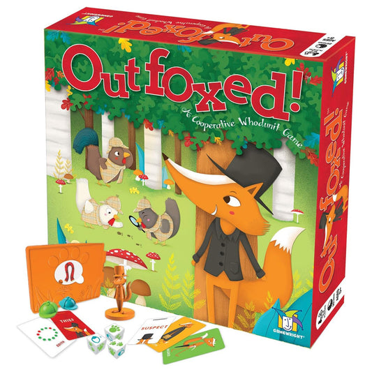 Outfoxed! Board Game Age 5+ 2-4 Players Gamewright
