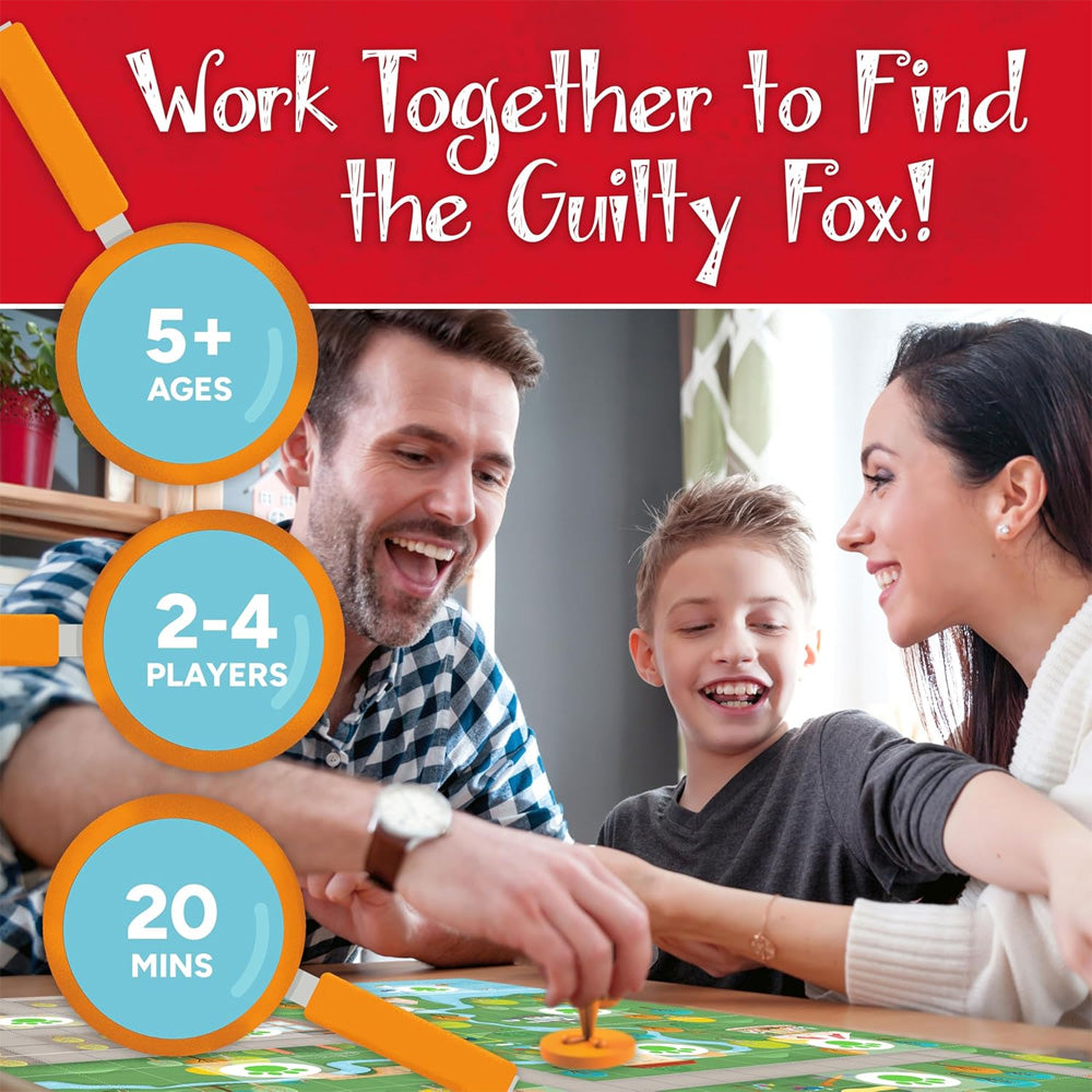 Outfoxed! Board Game Age 5+ 2-4 Players Gamewright