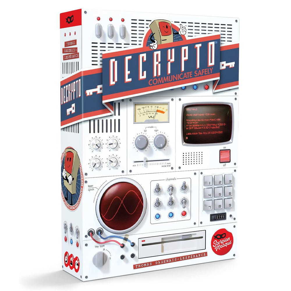 Decrypto - Team-Based Secret Code Board Game Age 12+ 3+ Players Scorpion Masque