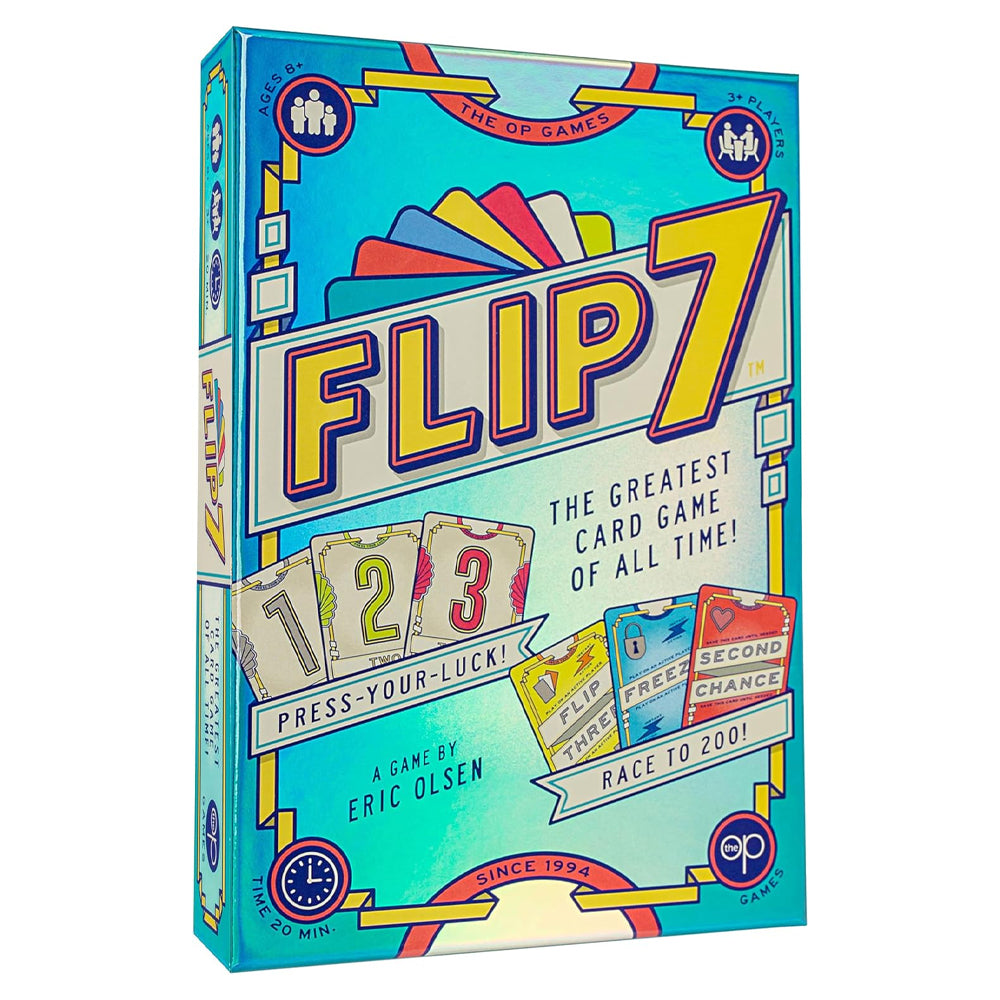 Flip 7 - Party Card Game - Age 8+ 3+ Players - USAopoly