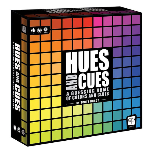 Hues and Cues Board Game - Age 8+ 3-10 Players - USAopoly