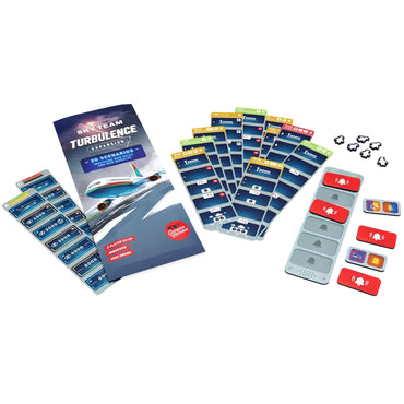 Sky Team Turbulence - Co-op Board Game Expansion - 2 Players Age 14+