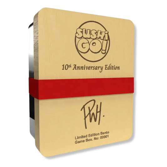 Sushi Go 10th Anniversary Board Game - Limited Edition Bento Box