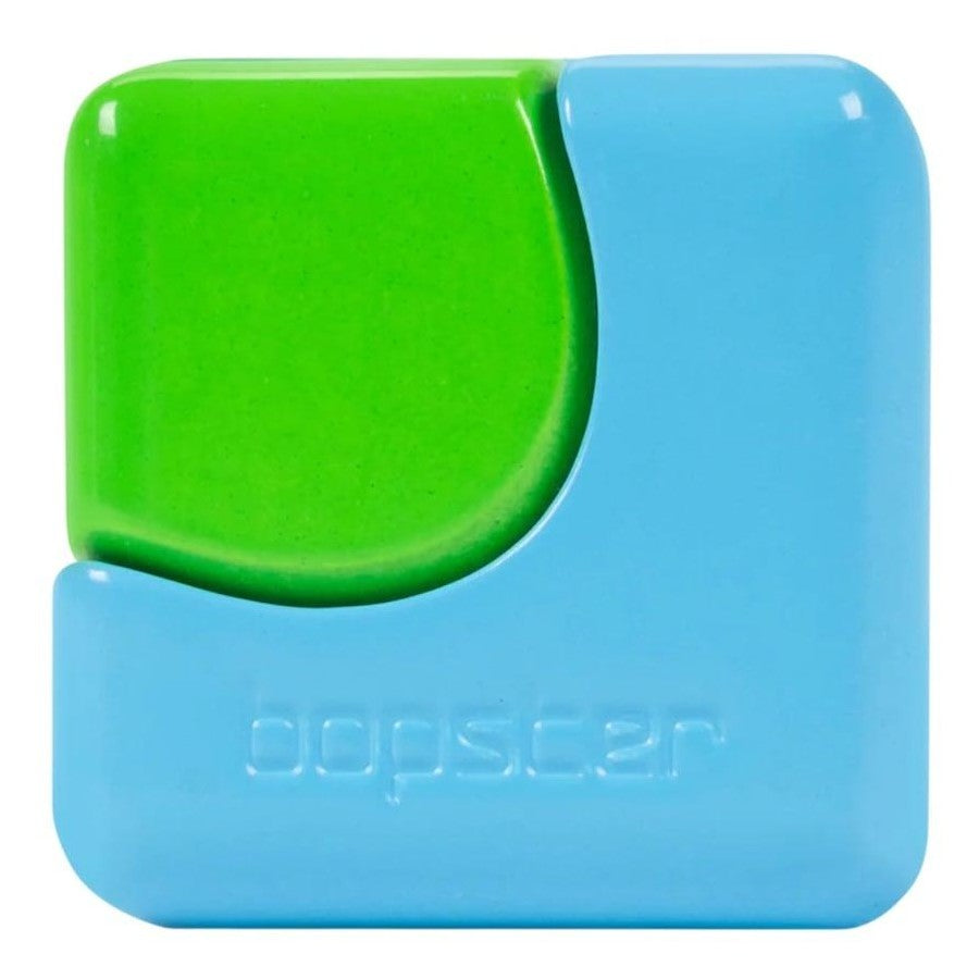 Bopster Cube Spinning Fidget Toy - Neon Blue Green CSN01