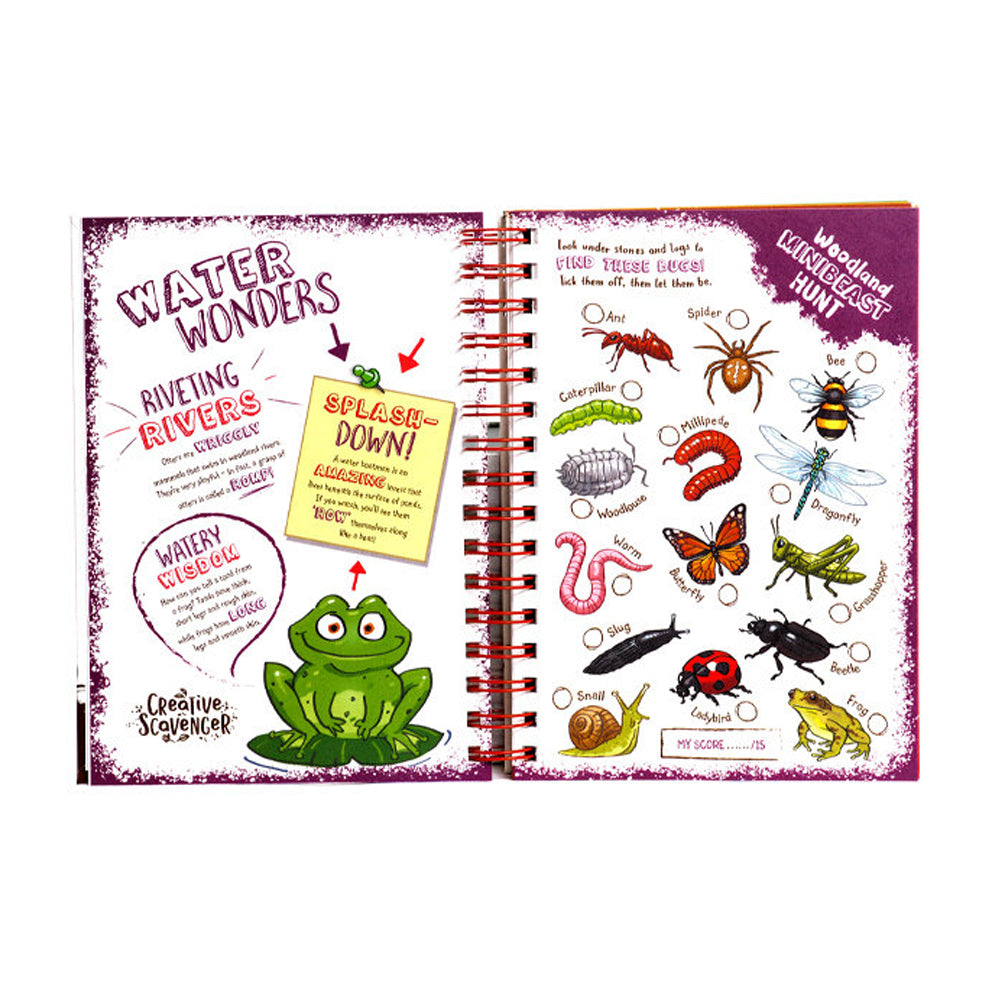 Creative Scavenger Woodland Hunt - Outdoor Scavenger Activity Pack Age 3+