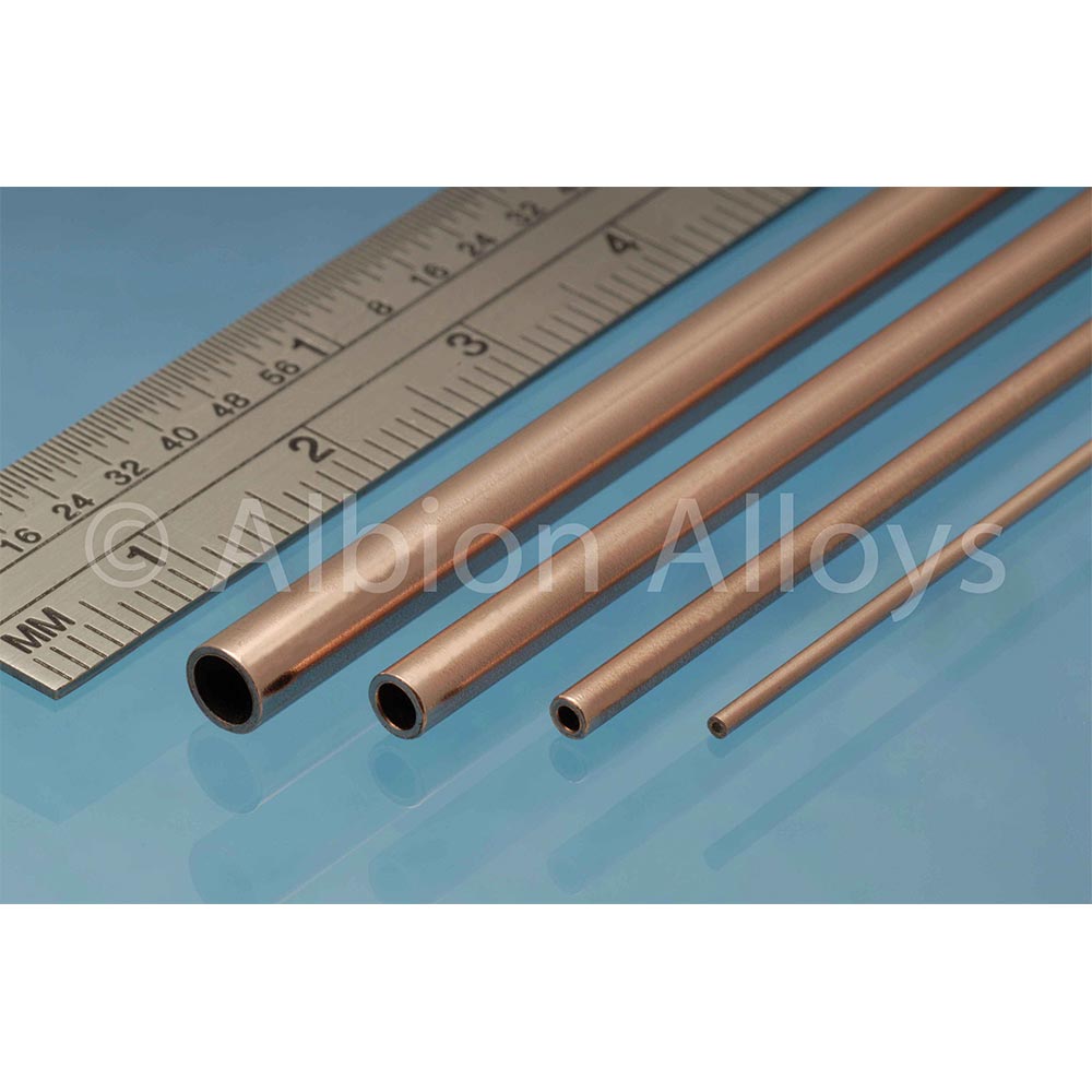 Albion Alloys CT3M Copper Tube 3 x 0.45mm
