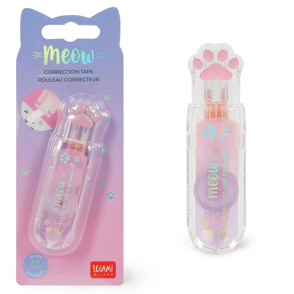 Legami Meow Correction Tape - Kitty