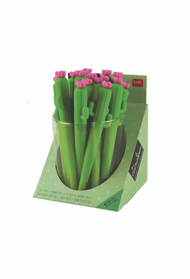 Legami Cactus Gel Pen – Novelty Stationery Pen