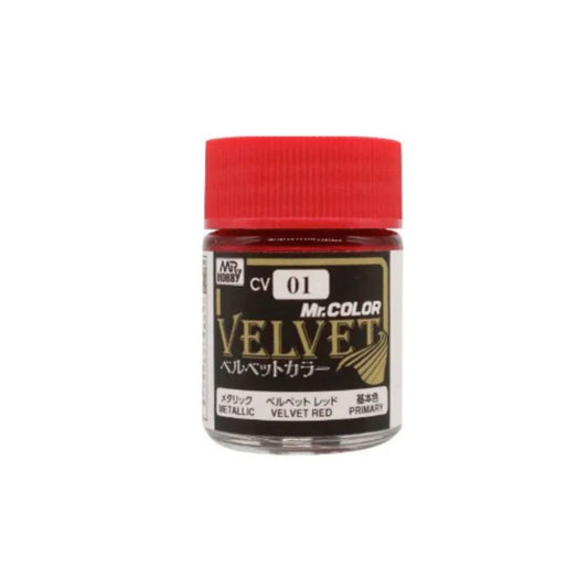 Mr Hobby Mr Colour Velvet Red Paint 18ml CV-01
