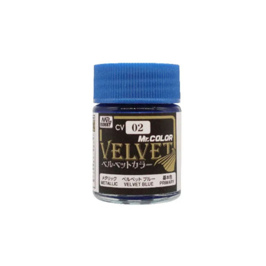 Mr Hobby Mr Colour Velvet Blue Paint 18ml CV-02