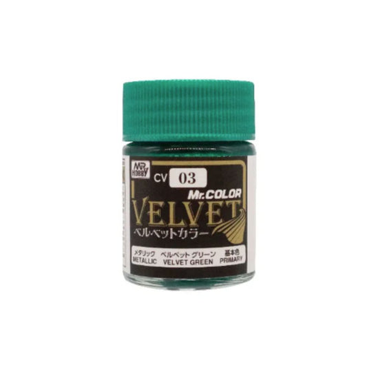 Mr Hobby Mr Colour Velvet Green Paint 18ml CV-03