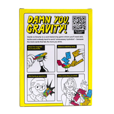 Cards vs Gravity - Family Party Card Game 2+ Players Age 6+ - Big Potato Games