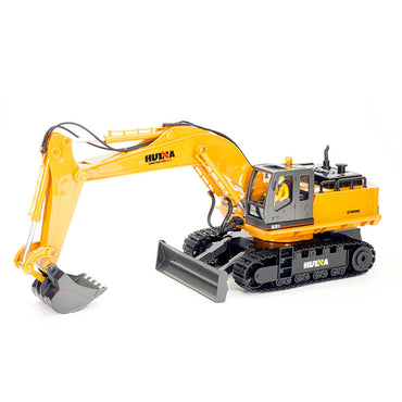 HuiNa 1:16 RC Excavator 2.4G 11Ch w/Diecast Bucket