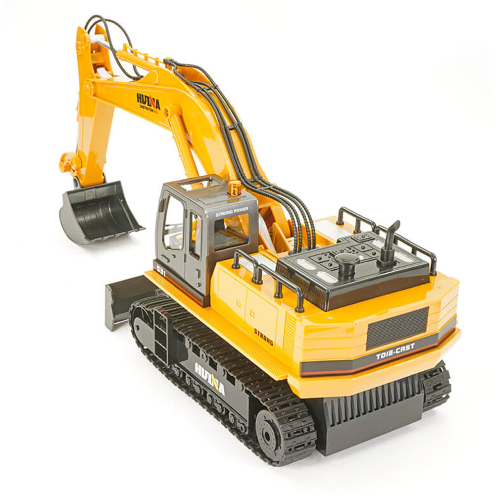 HuiNa 1:16 RC Excavator 2.4G 11Ch w/Diecast Bucket