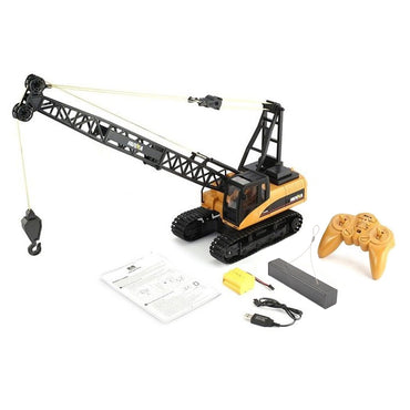 HuiNa RC Crawler Crane w/Grab Hook 2.4G 6Ch 1:14 RC Construction Vehicle