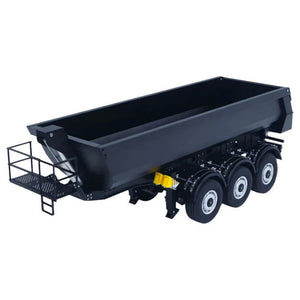 Huina Scania K770S Kabolite 3X Axle Metal Trailer - Black