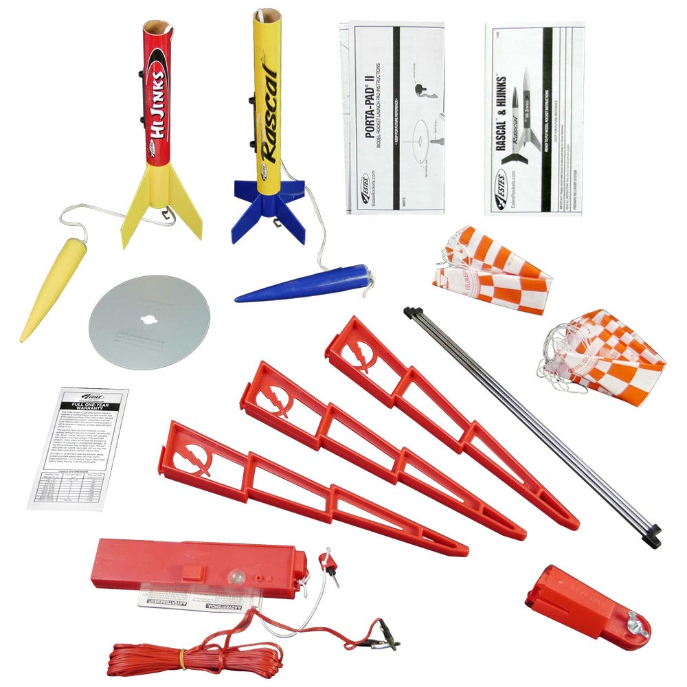 Estes ES1499 Rascal/Hi Jinks RTF Model Rocket Launch Set
