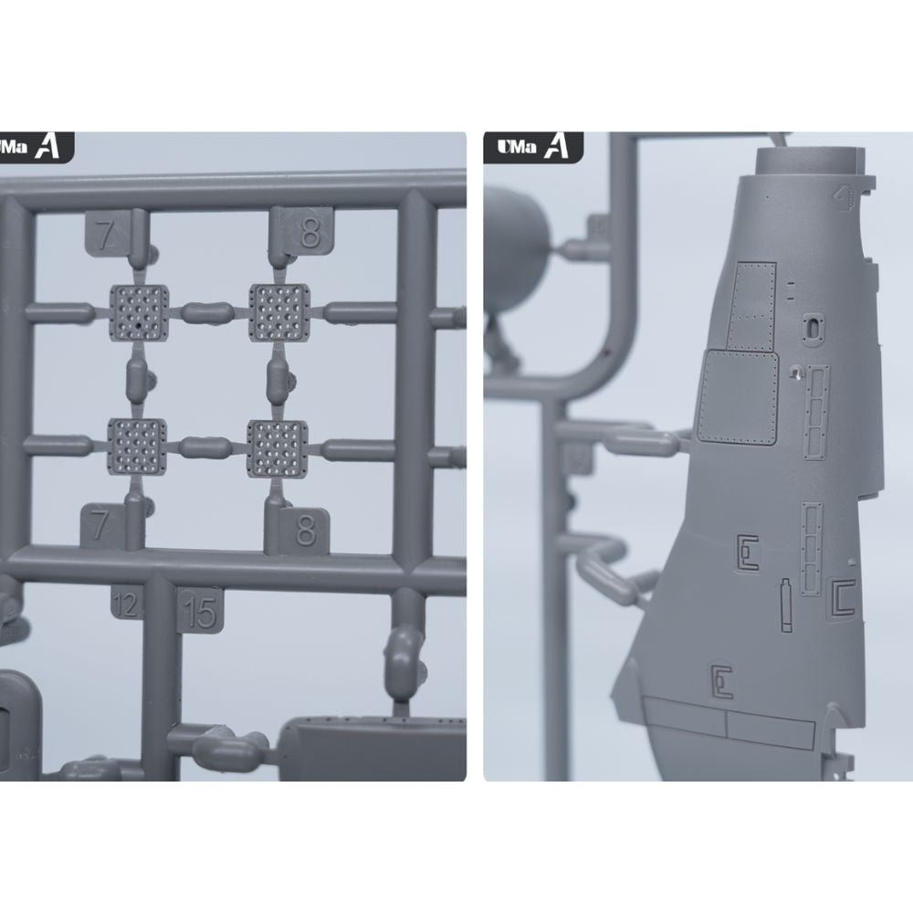 UMa Model D1001 AV-8B Harrier II Plus 1:48 Model Kit