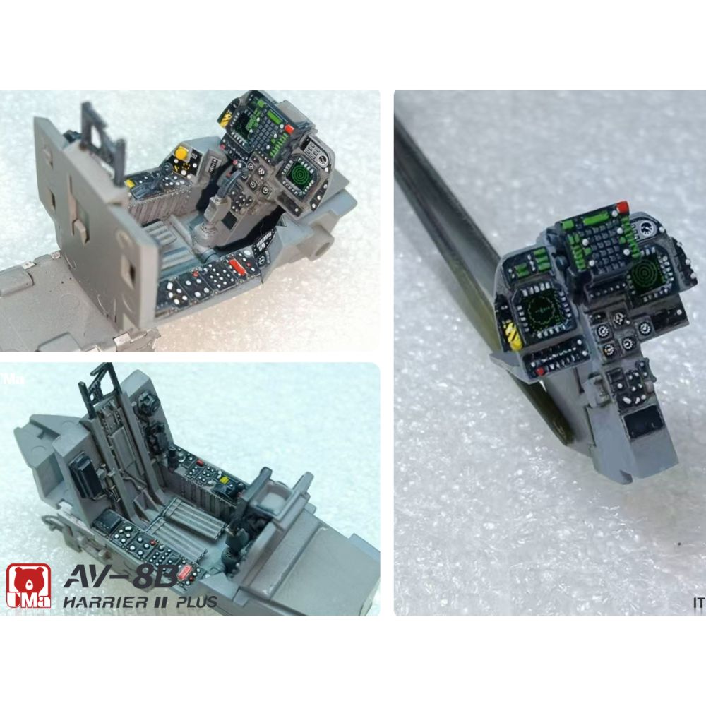 UMa Model D1001 AV-8B Harrier II Plus 1:48 Model Kit
