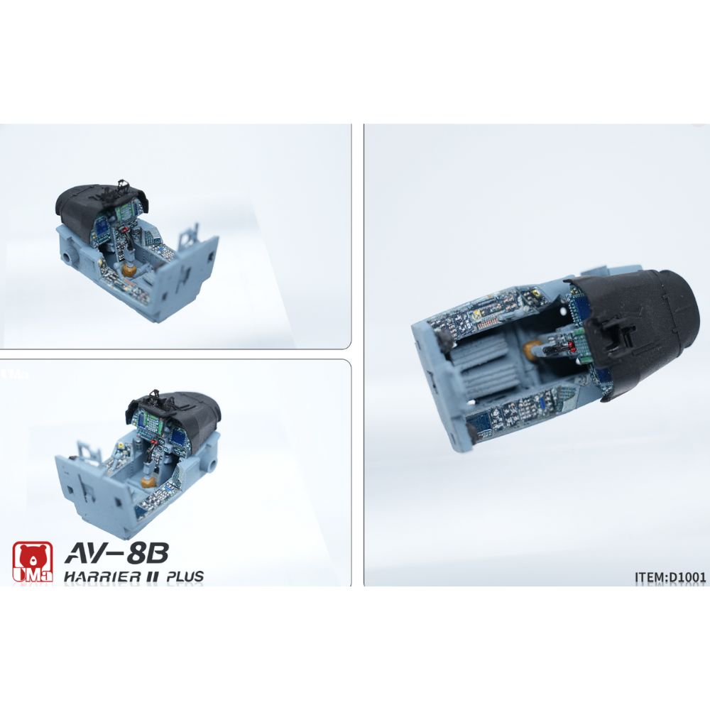 UMa Model D1001 AV-8B Harrier II Plus 1:48 Model Kit