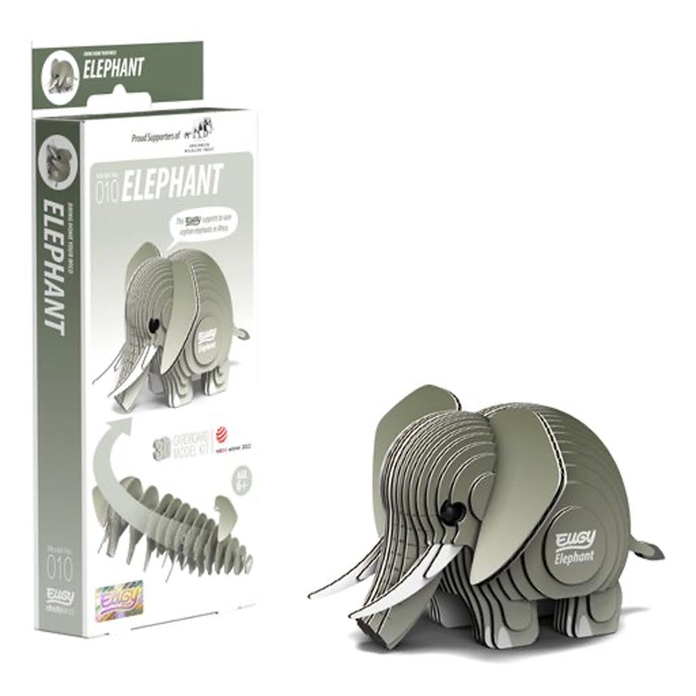 EUGY 3D Elephant No.10 Model Craft Kit