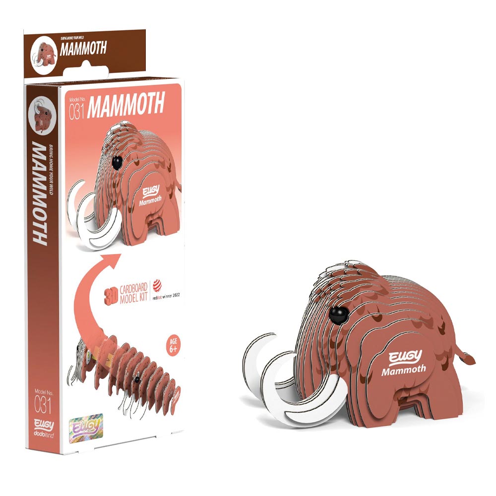 EUGY 3D Mammoth No.31 Model Craft Kit