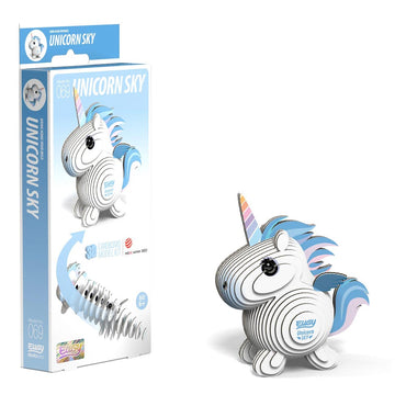 EUGY 3D Unicorn Sky No.69 Model Craft Kit