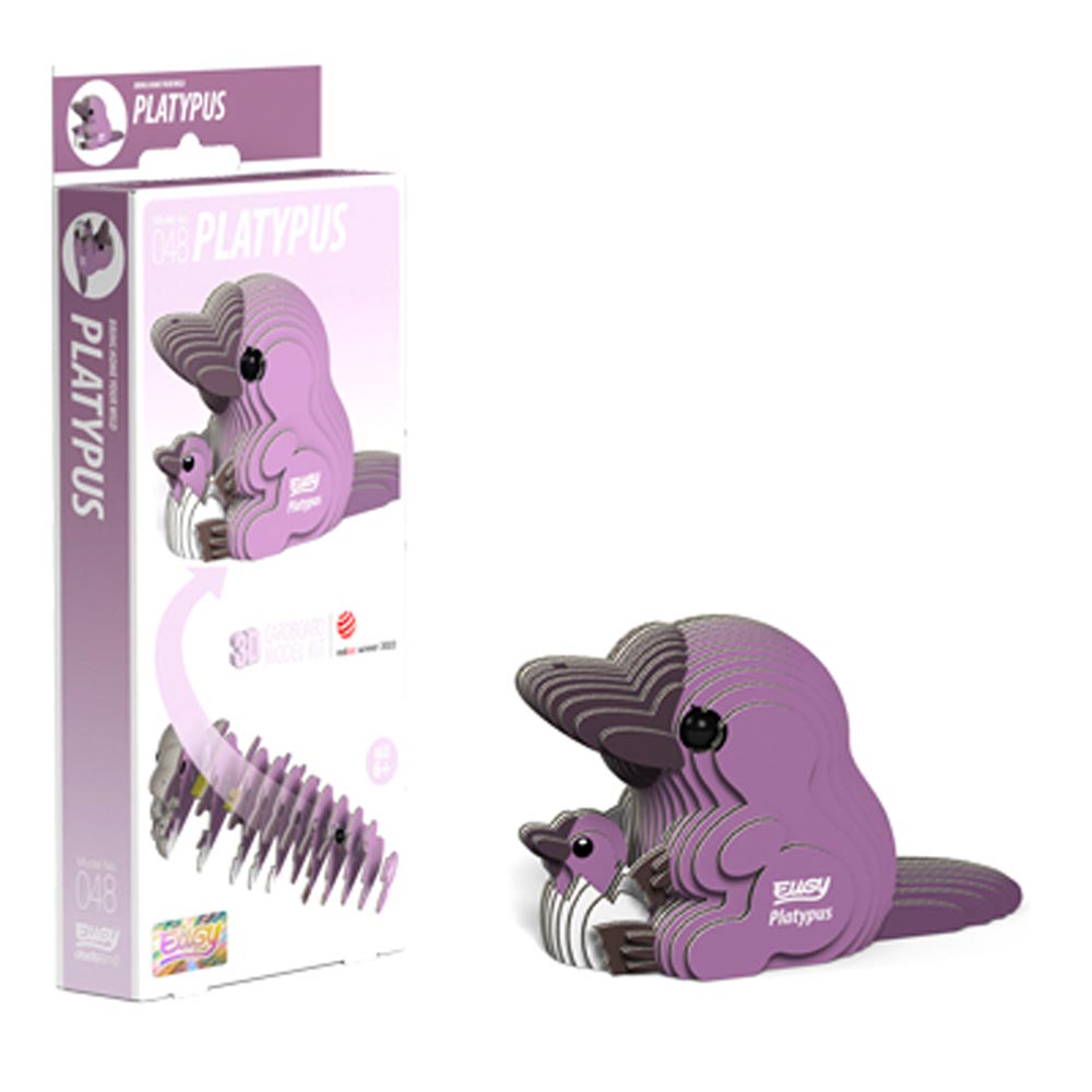 EUGY 3D Platypus No.48 Model Craft Kit