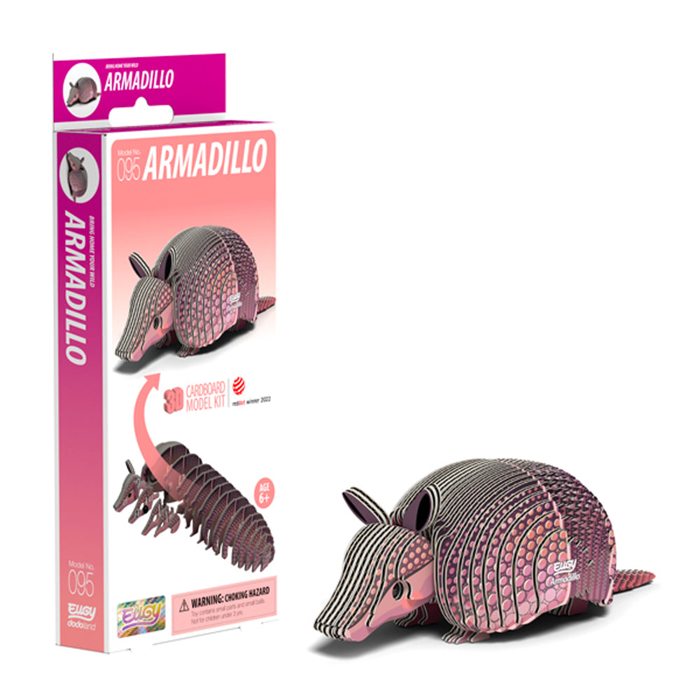 EUGY 3D Armadillo No.095 Model Craft Kit