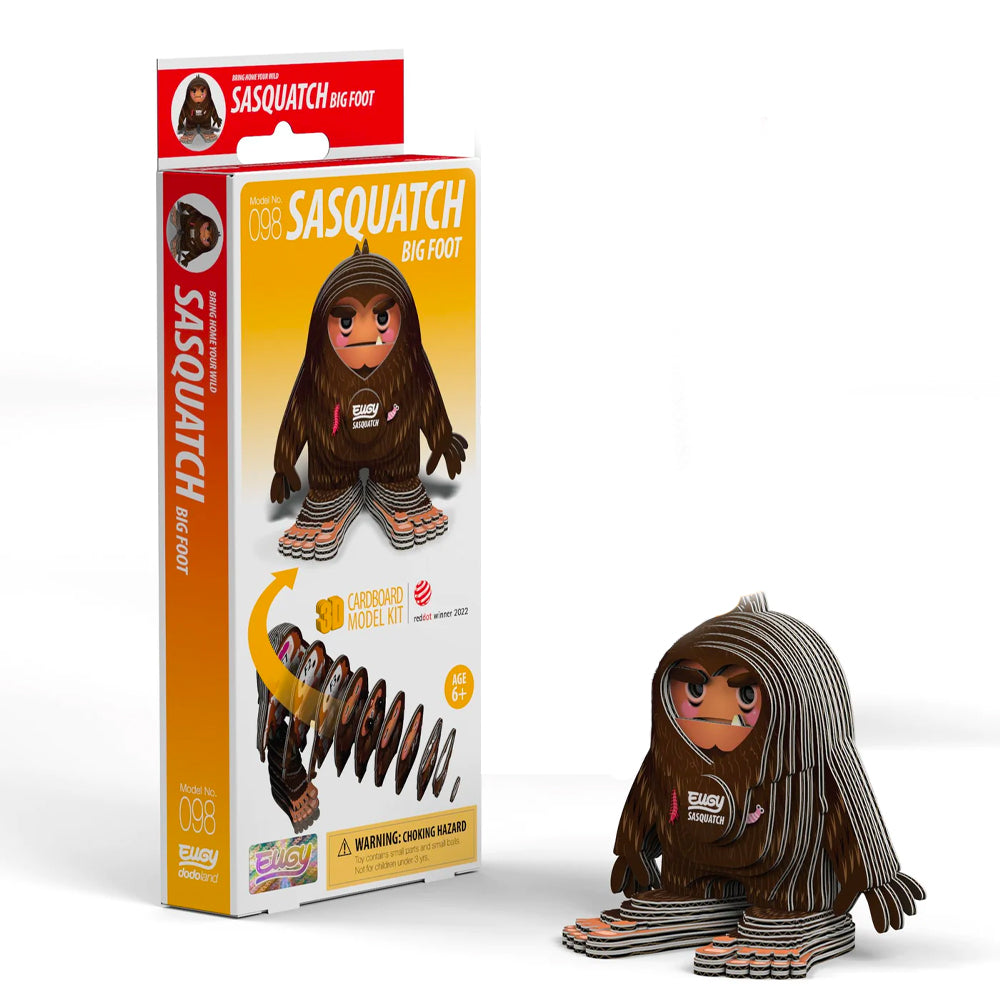EUGY 3D Sasquatch Bigfoot No.98 Model Craft Kit