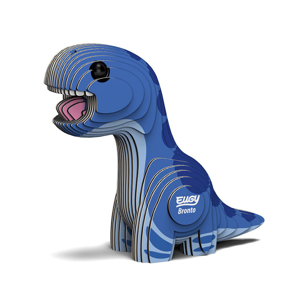 EUGY 3D Bronto Brontosaurus Dinosaur No.8 Model Craft Kit