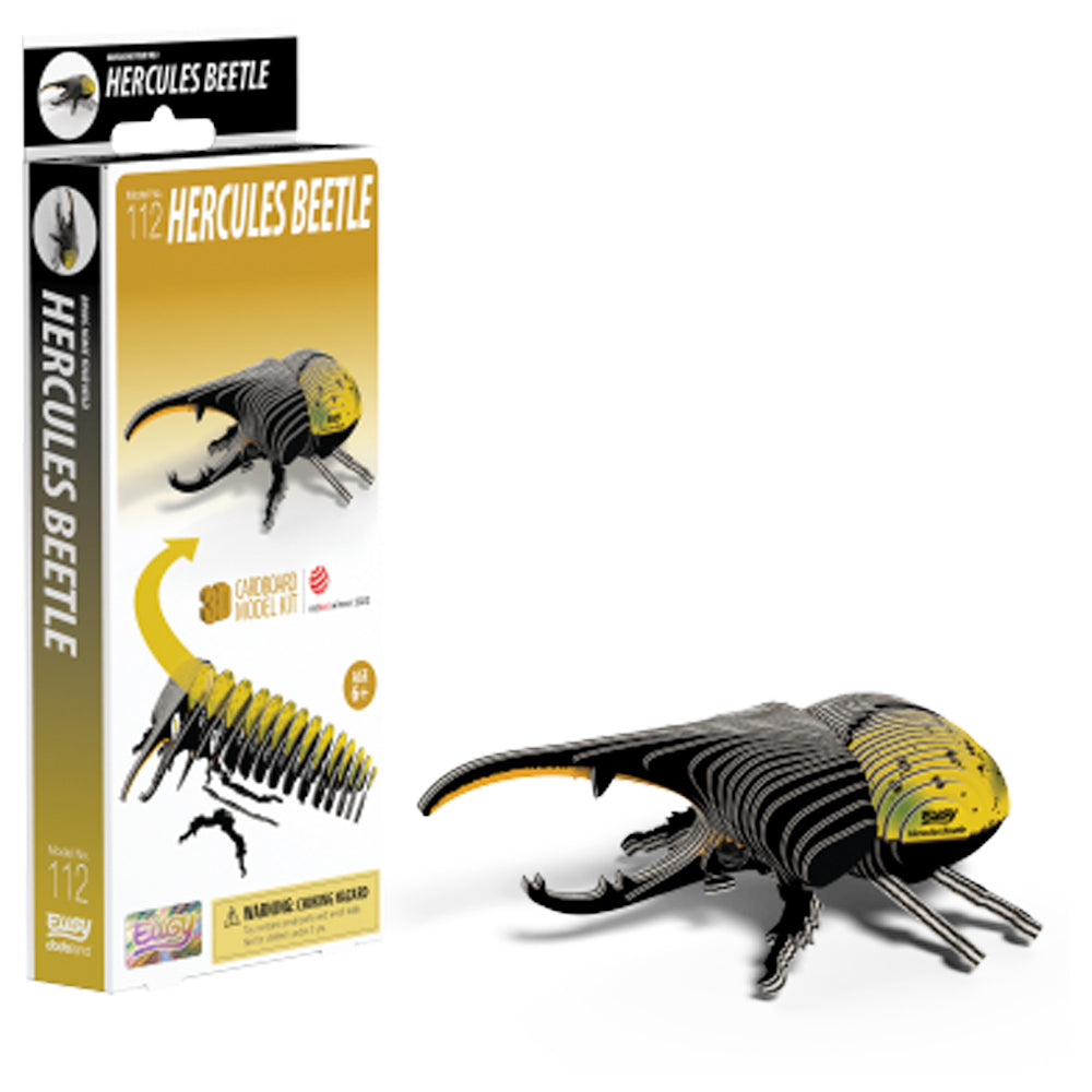 EUGY 3D Hercules Beetle No.112 Model Craft Kit