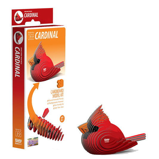 EUGY Cardinal No.68 3D Model Craft Kit