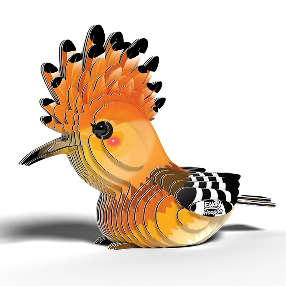 EUGY Hoopoe No.105 3D Model Craft Kit