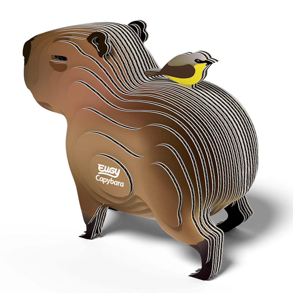 EUGY Capybara No.120 3D Model Craft Kit