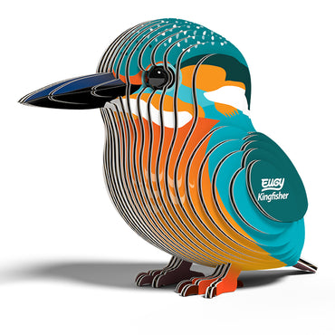 EUGY Kingfisher No.121 3D Model Craft Kit