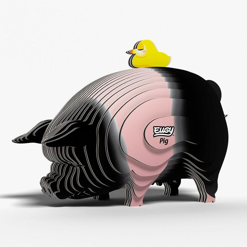 EUGY 3D Pig No.128 Model Craft Kit