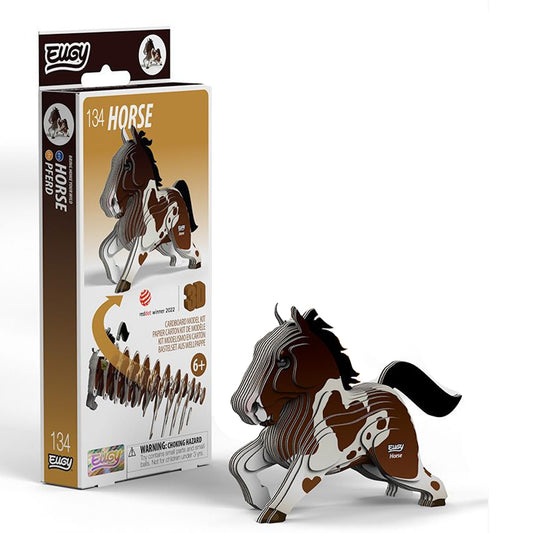 EUGY 3D Horse No.134 Model Craft Kit