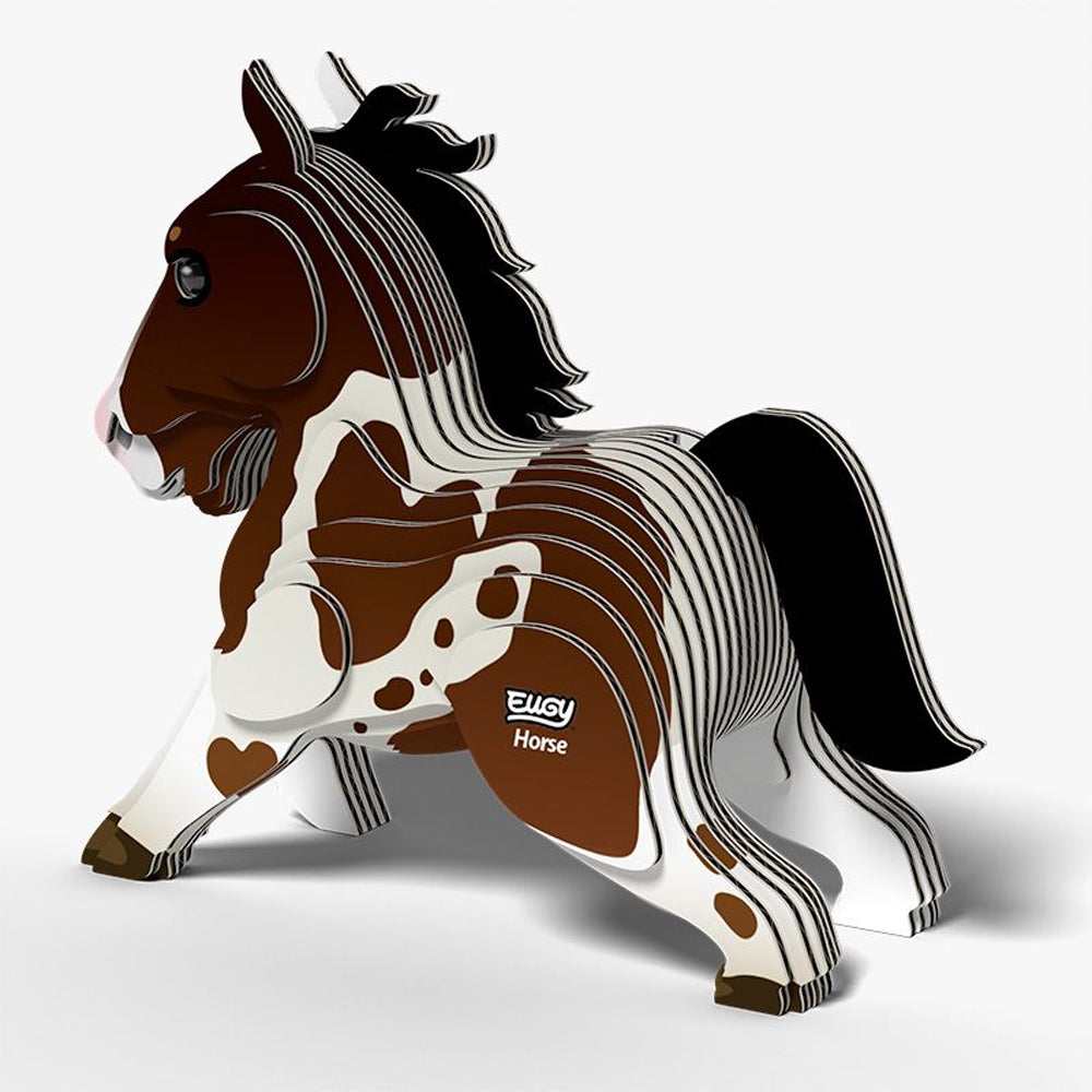 EUGY 3D Horse No.134 Model Craft Kit
